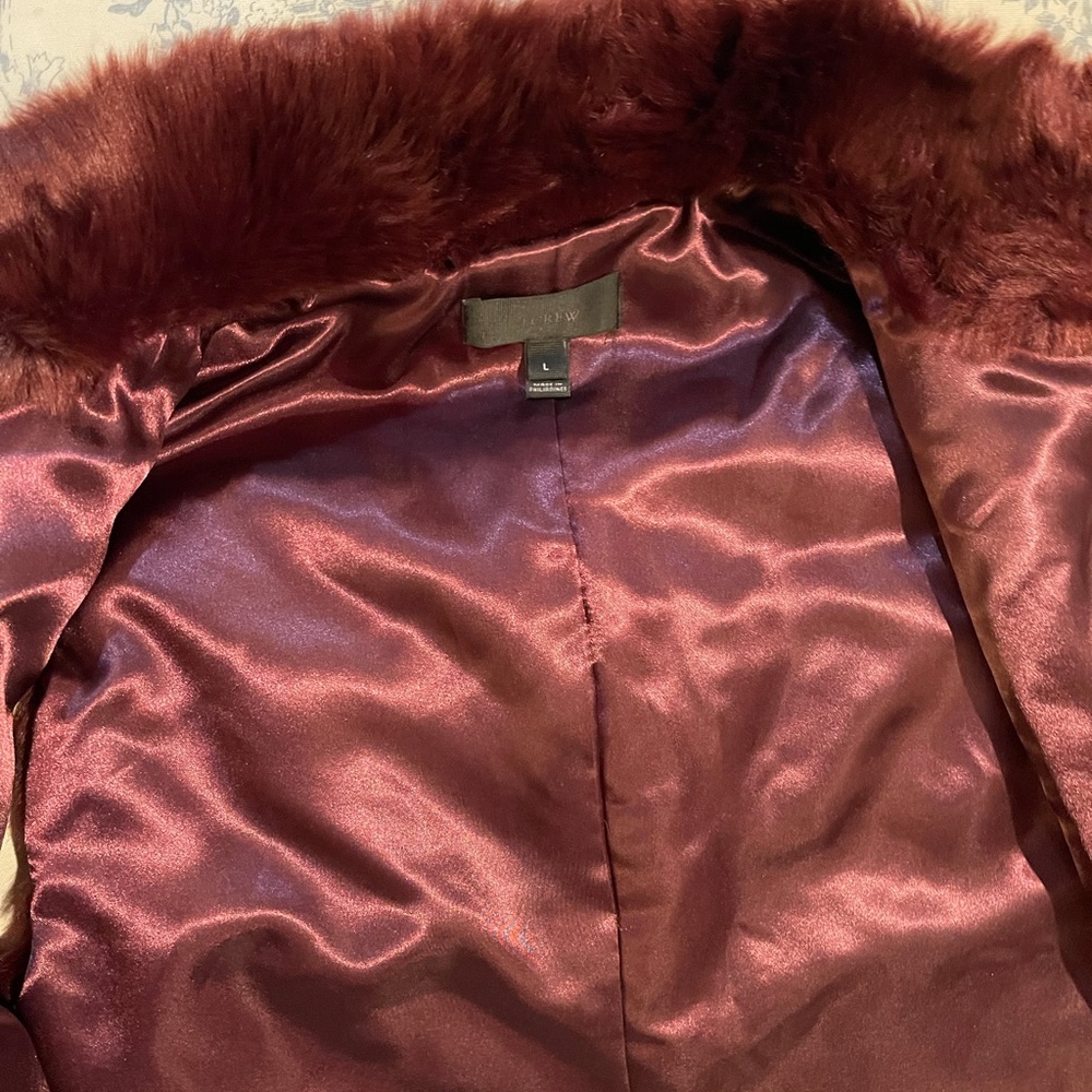 Jcrew women’s fur vest - Picture 4 of 8